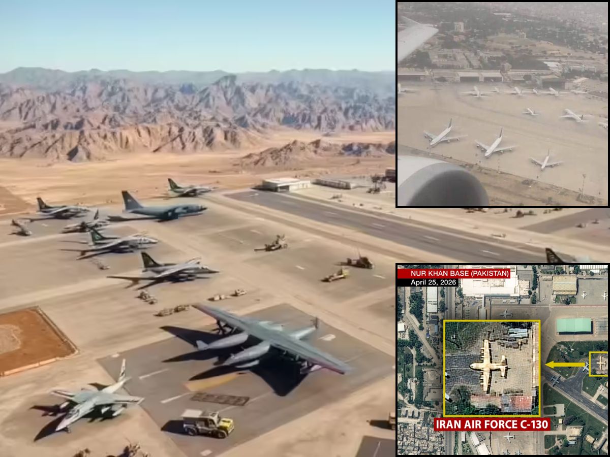 Fact Check: Did Iran Secretly Hide Military Aircraft at Pakistan’s Nur Khan Airbase During the Israel-Iran War? Here’s the Truth Behind the Viral Images