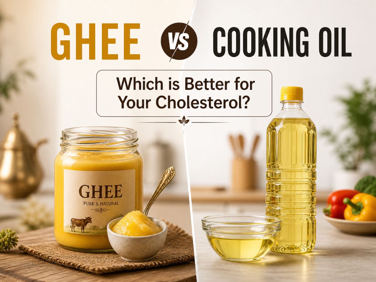 Ghee vs Cooking Oil: Which One Is Actually Better for Your Cholesterol? Check the Facts Here