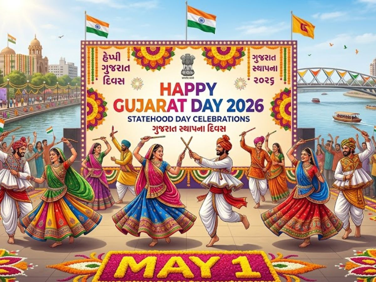Happy Gujarat Day 2026: Wishes, Quotes, Messages and History You Should Know