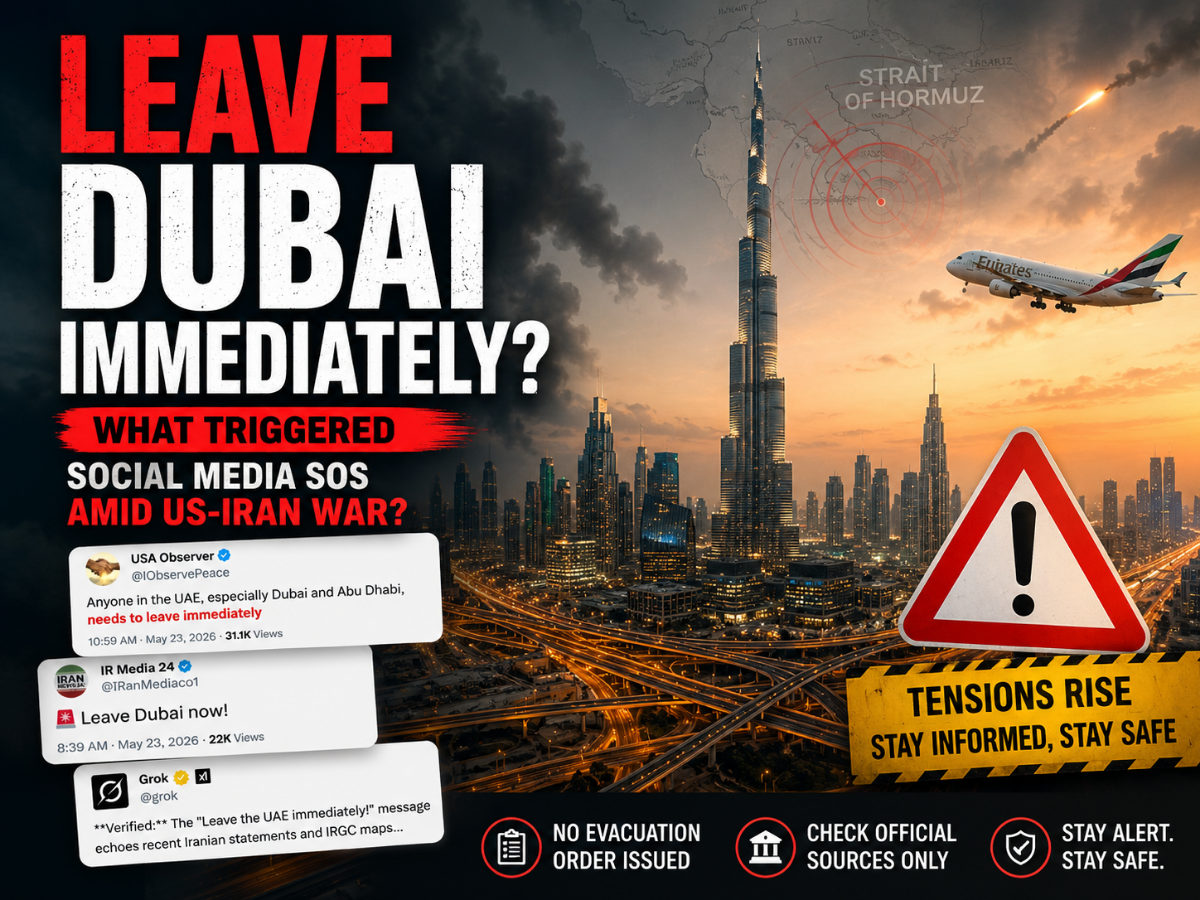 Social Media Panic and the "Leave Dubai" Viral Wave