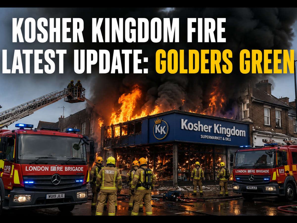 Kosher Kingdom Fire Latest Update: Golders Green Supermarket Blaze Triggers Massive Emergency Response in London