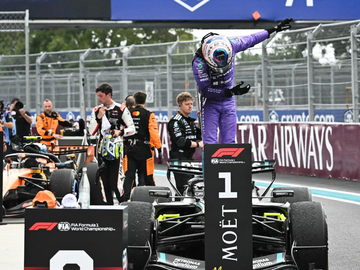 Miami Grand Prix 2026 Results: Kimi Antonelli Breaks Front-Row Jinx For Third Straight Victory Ahead Of McLarens