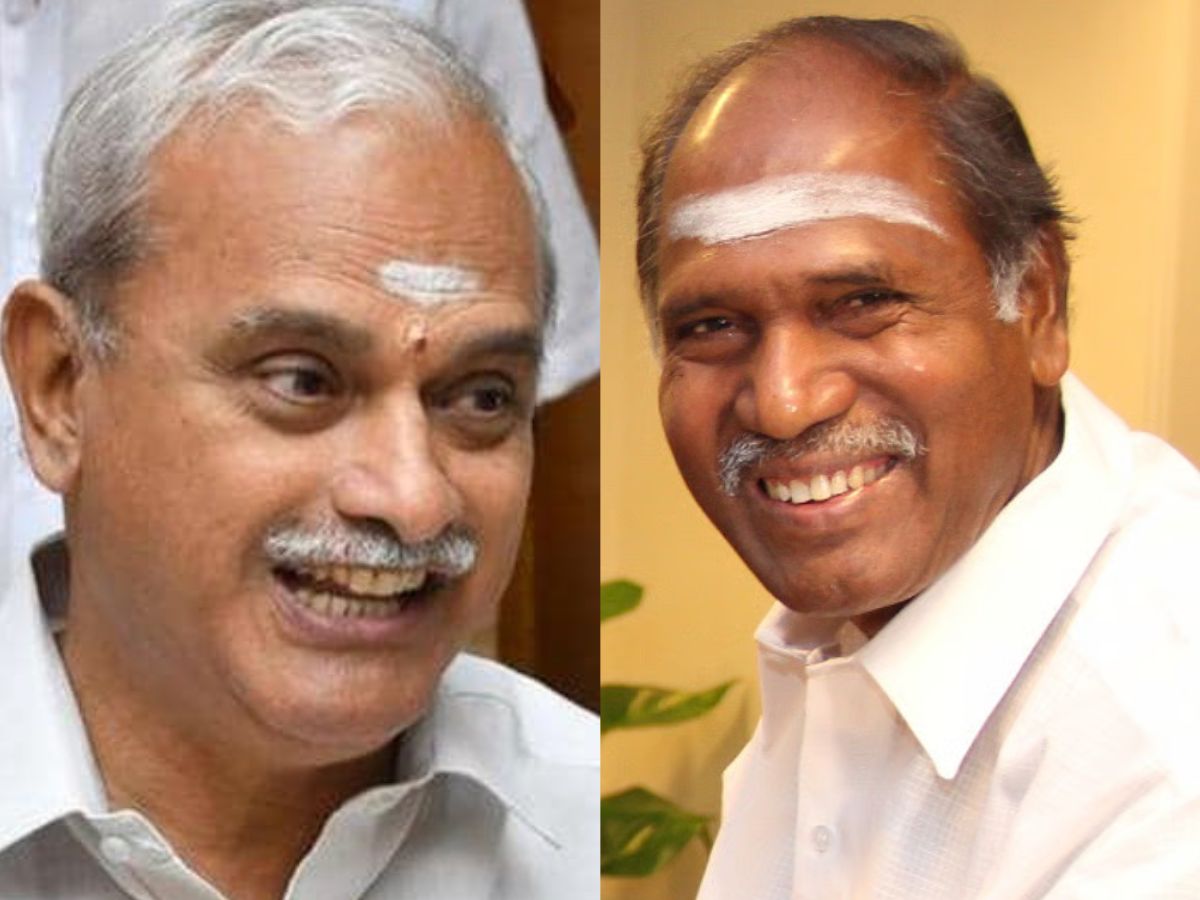 N. Rangasamy vs V. Vaithilingam: CM and Ex-CM Lock Horns - Who Will Puducherry Pick?