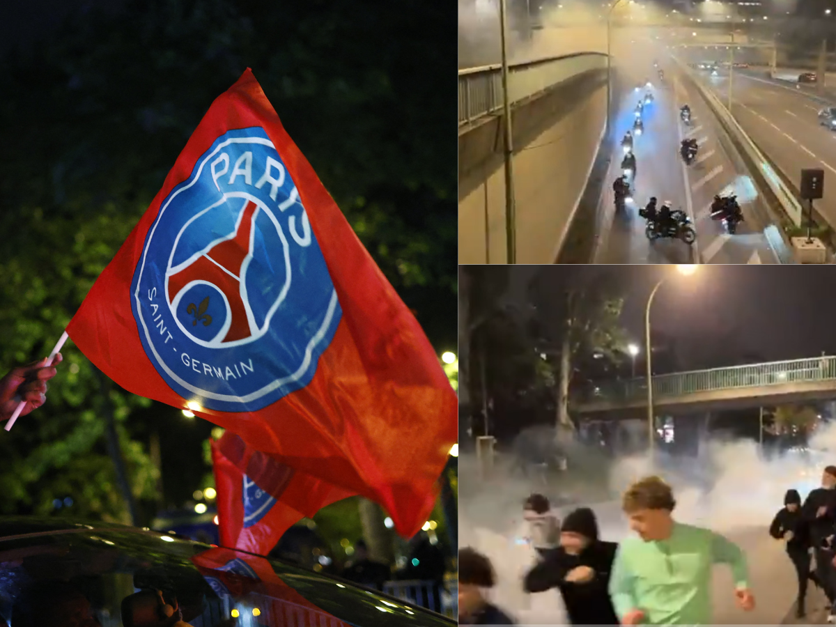 WATCH: PSG Fans Set Paris Ablaze After Victory Over Bayern Munich in UEFA Champions League Semi-Final