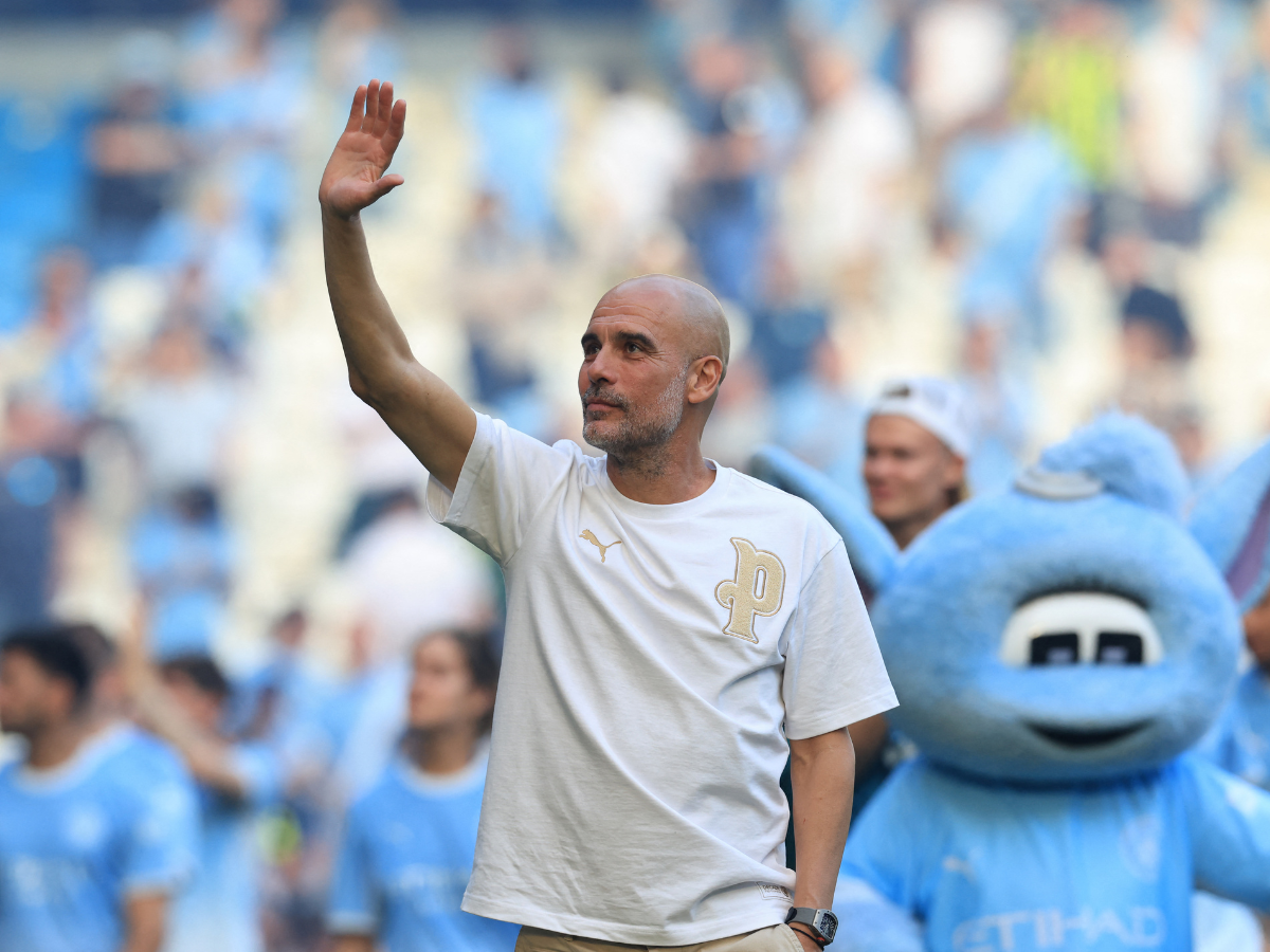 WATCH: Emotional Pep Guardiola Says Good Bye To Man City After 10 Glorious Years
