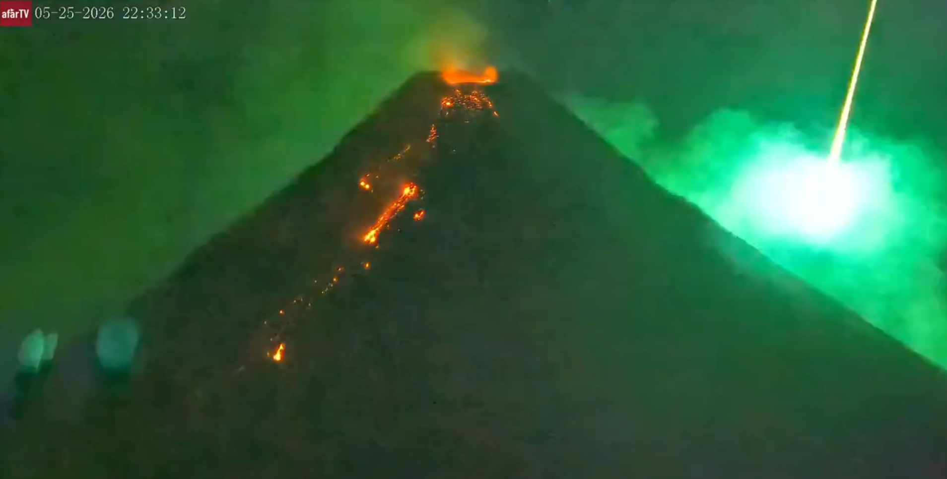 WATCH: Meteor Lights Up the Skies with Erupting Mayon Volcano in the Background