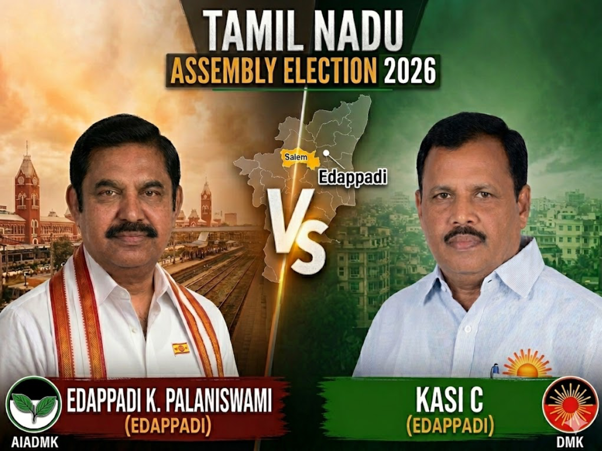 Palaniswami vs Kasi C: Who Will Win High-Stakes Battle for Edappadi Assembly Seat in Tamil Nadu Election 2026?
