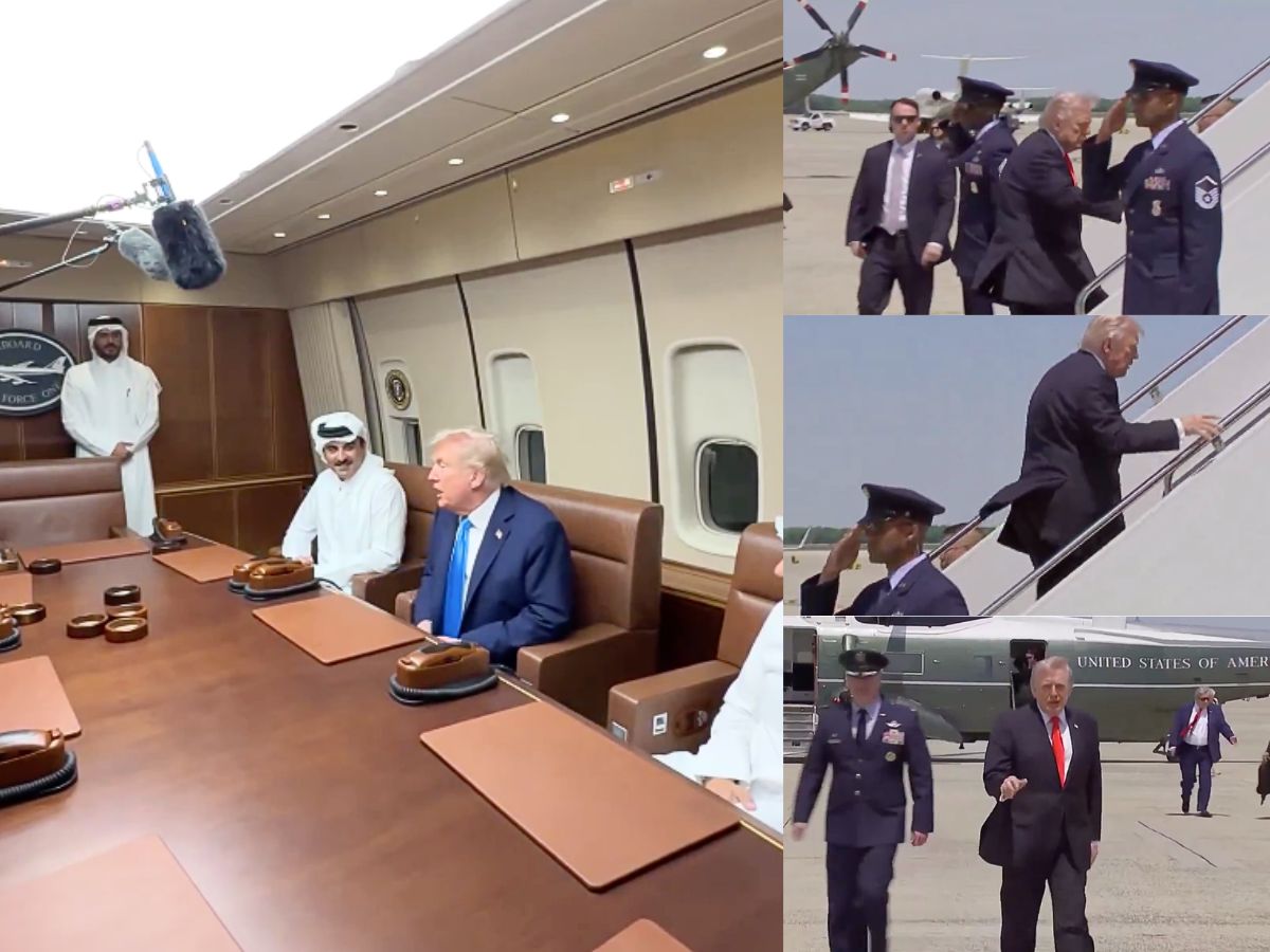 Trump’s New Air Force One Revealed? US Fast-Tracks Former Qatari Jumbo for Trump’s Presidential Flights | All You Need to Know