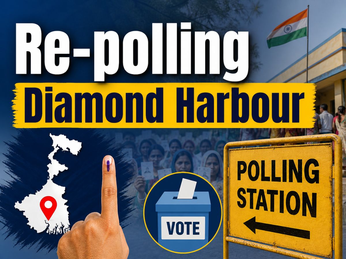 West Bengal Assembly Elections 2026: Re-polling in Diamond Harbour Announced; Check Full List of Booths, Date, Voting Time, Why Re-poll is Being Held & Full Guide