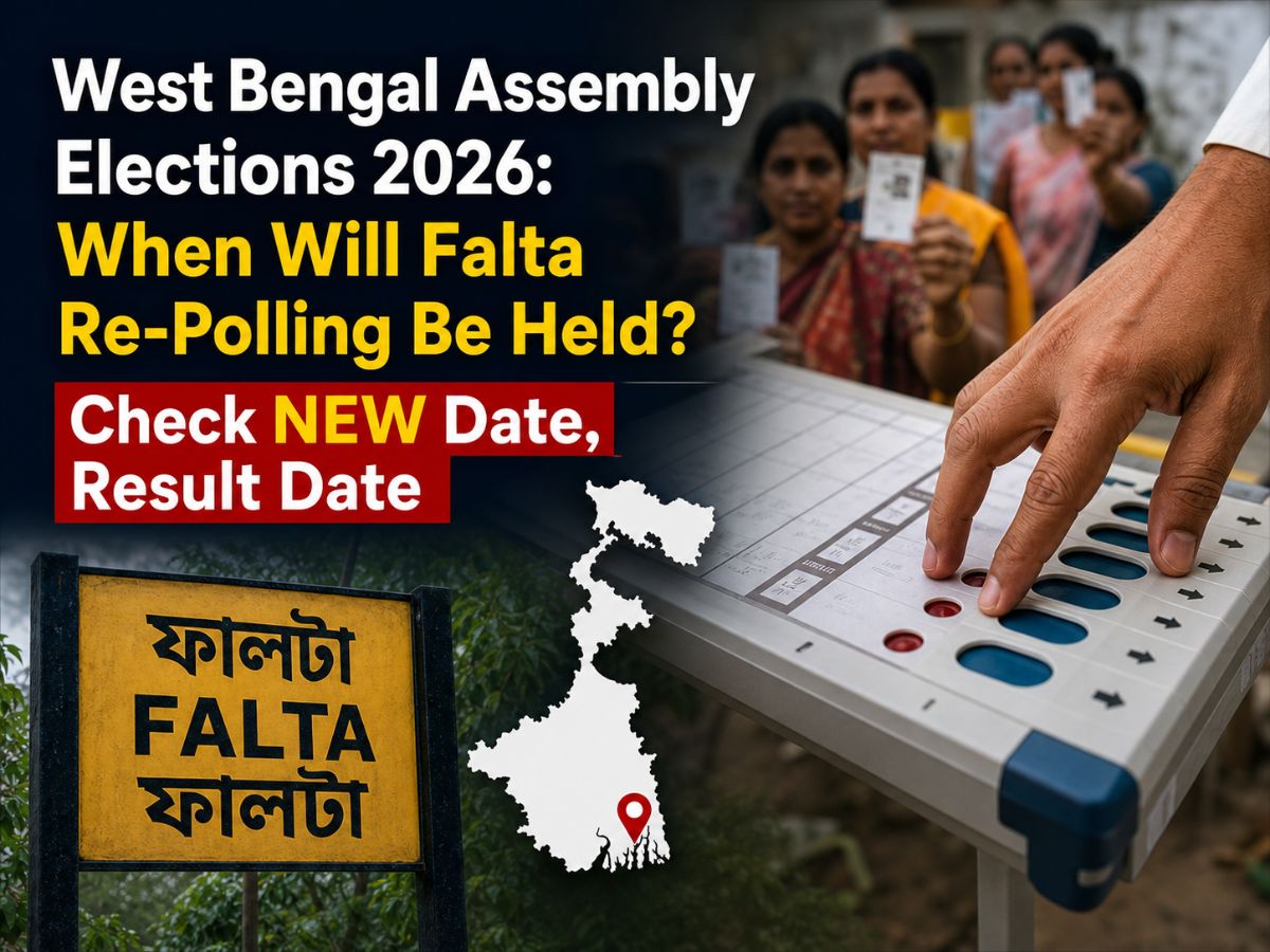 West Bengal Assembly Elections 2026: When Will Falta Re-Polling Be Held & Why Did ECI Cancel Original Voting? Check NEW Date, Result Date, Time, Reasons & Voting Guidelines