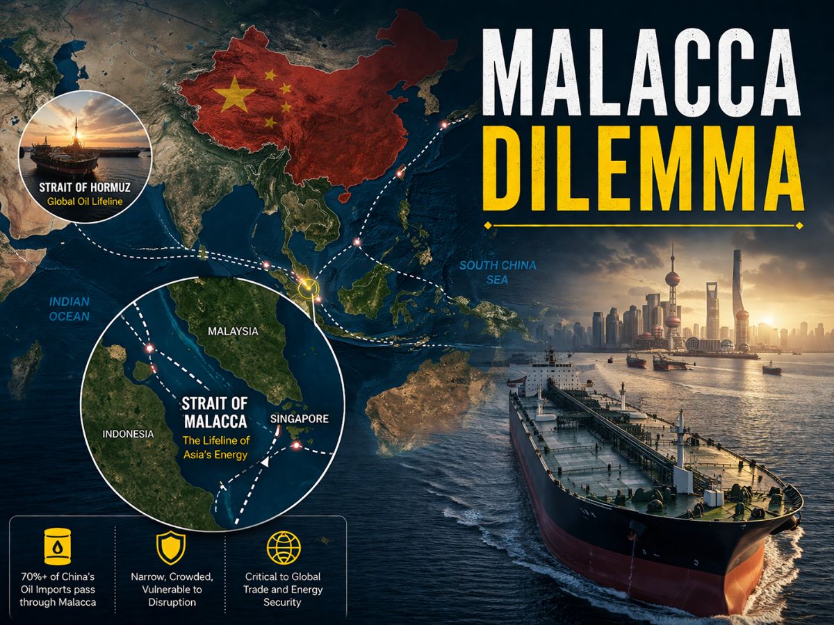 What is China’s 'Malacca Dilemma'? Why the Strait of Malacca is Becoming One of the World’s Most Critical Chokepoints After the Strait of Hormuz | Explained