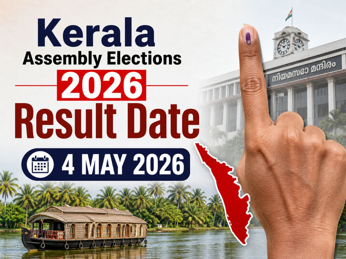 Kerala Assembly Election Results 2026 Date & Time: Check Result Date, Vote Counting Schedule, Live Updates & Where to Check Official Results by ECI Live