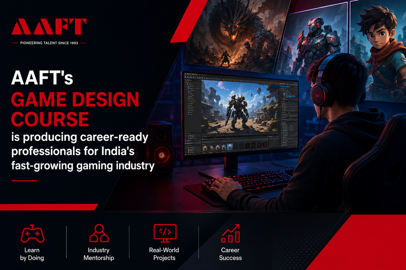 AAFT’s Game Design Course Is Producing Career-Ready Professionals for India’s Fast-Growing Gaming Industry