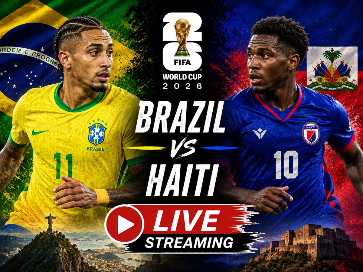 FIFA World Cup 2026: ब्राजील बनाम हैती मुकाबला, जानें भारत और ऑस्ट्रेलिया में लाइव स्ट्रीमिंग की पूरी जानकारी
