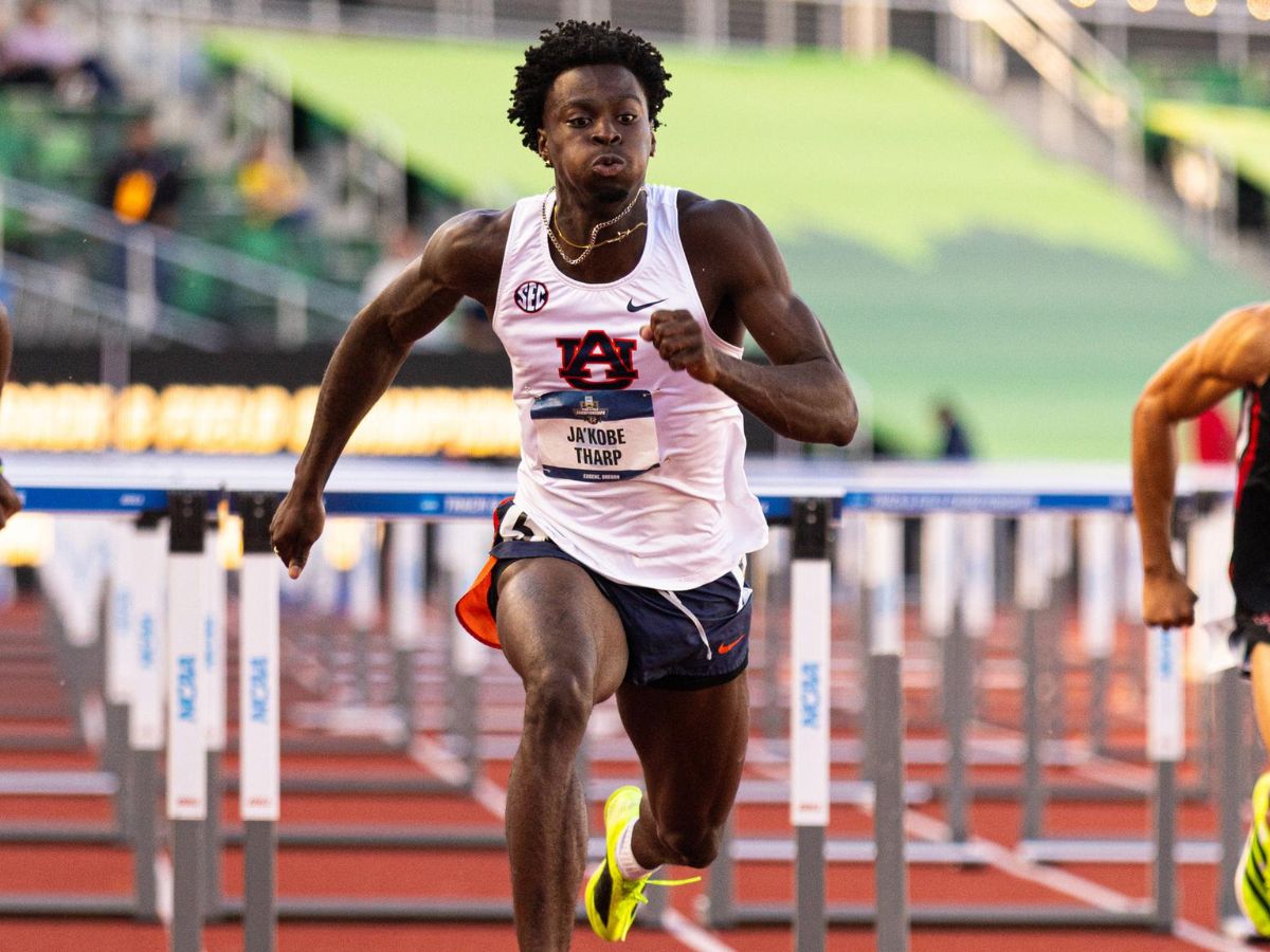 Who is Ja'Kobe Tharp? Meet The 20-Year-Old Auburn Star Who Smashed 110m Hurdles World Record With Historic Run