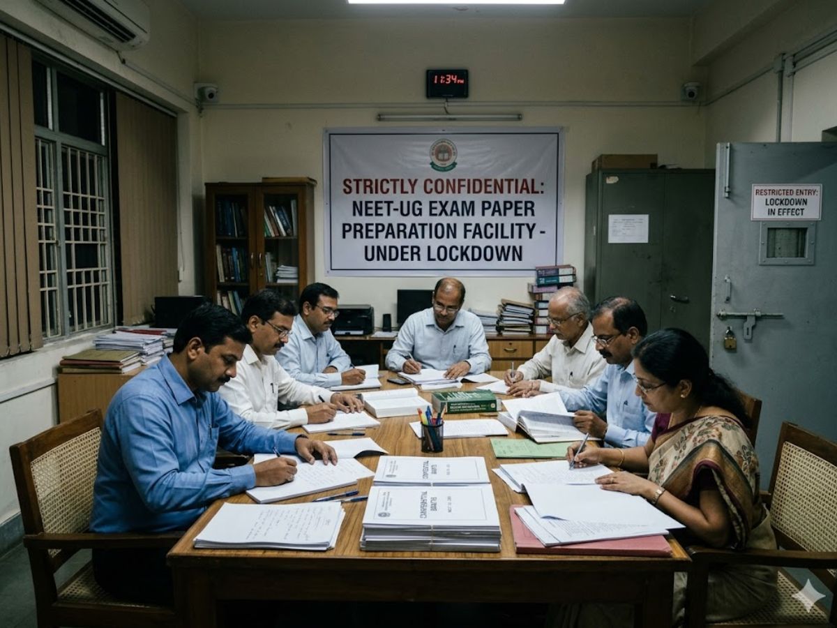 Re-NEET UG 2026: प्रश्नपत्र तैयार करने वाली टीम सख्त 'लॉकडाउन' में, बाहरी दुनिया से संपर्क पूरी तरह कटा